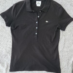 Lacoste Charcoal Polo Shirt